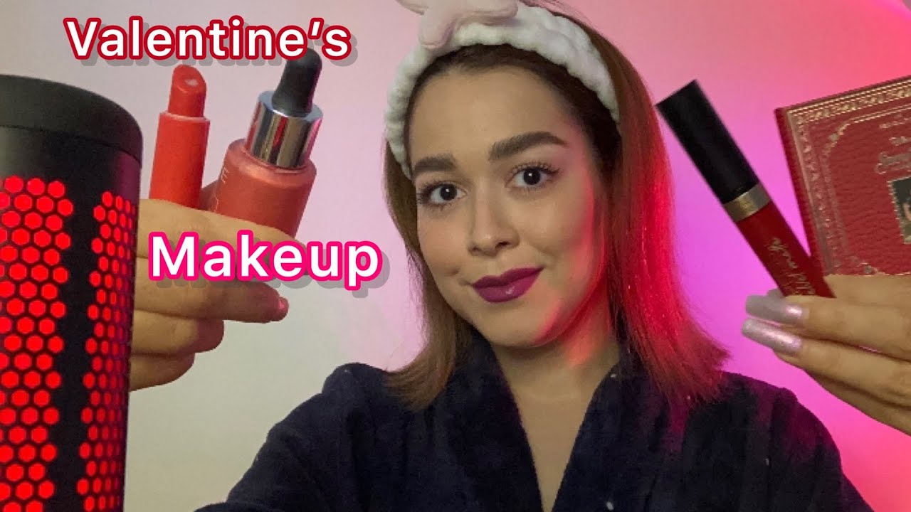 ای اس ام آر آرامش | دوستت برای سر قرار میکاپت میکنه👄🤤ASMR