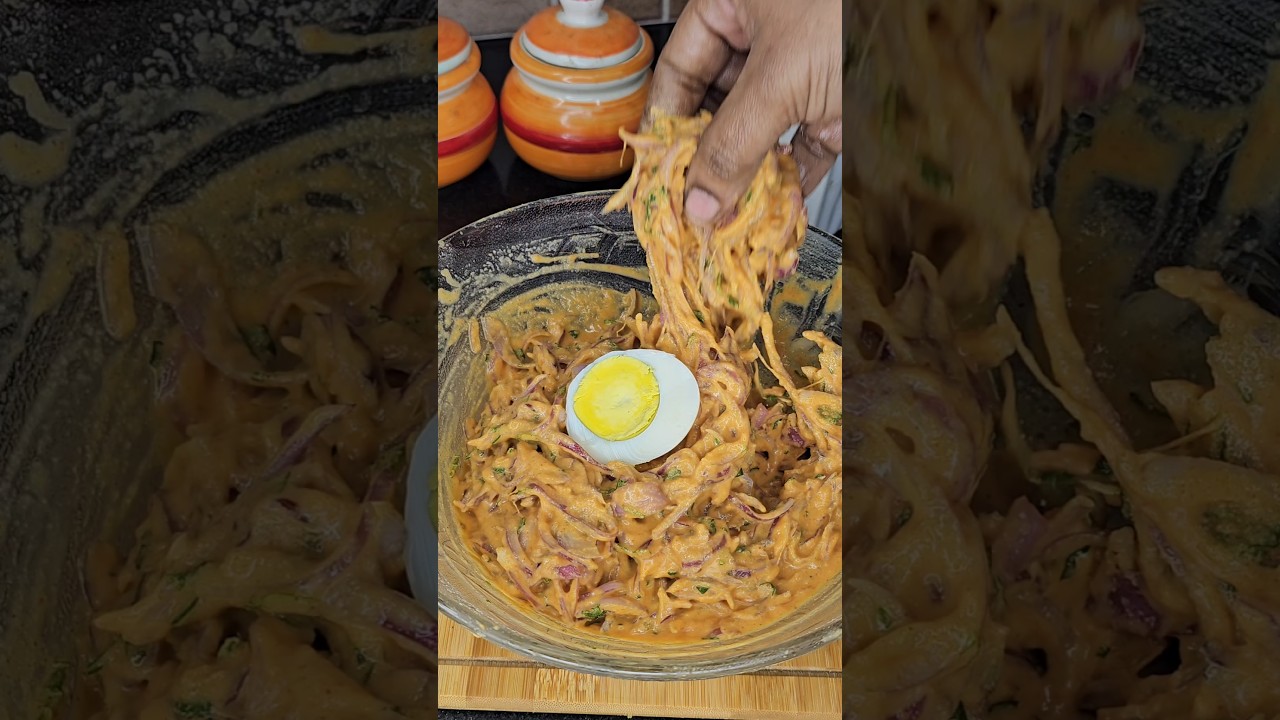 onion egg baji 