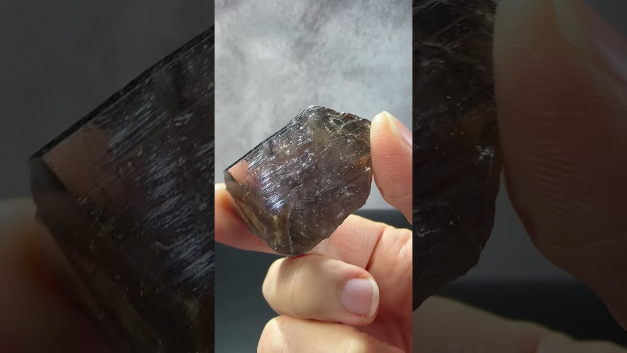 Axinite Crystal