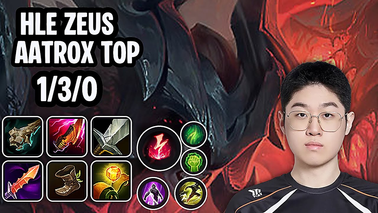 HLE Zeus Aatrox Top SoloQ Replay 20260225