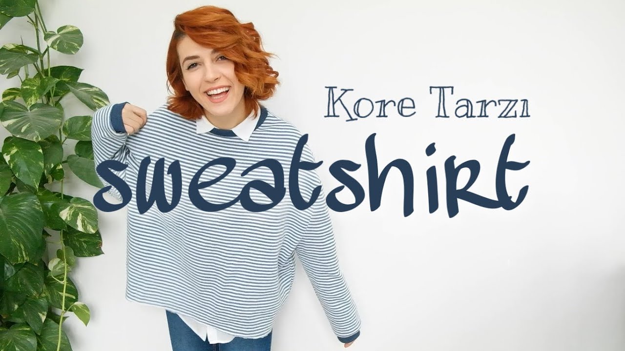 KOCAMAN KOLLARI VAR | KORE TARZI SWEATSHIRT DİKİMİ