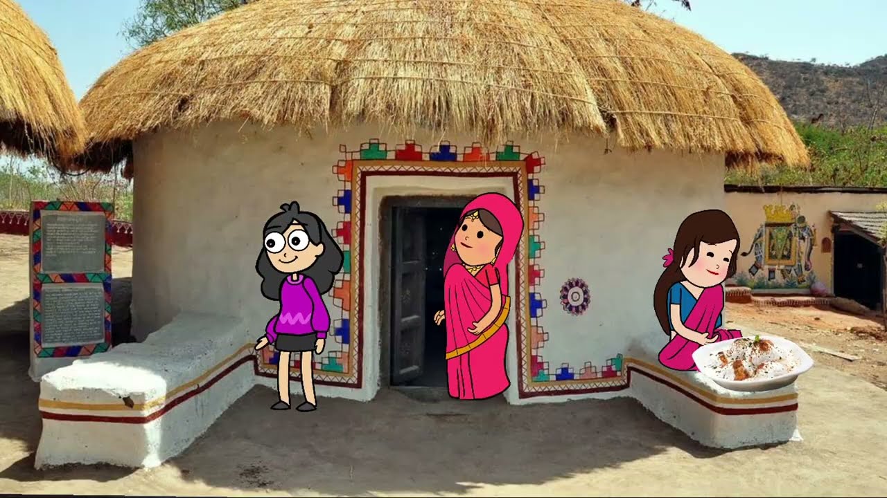 सुनता बहू ने दही बड़े चुराकर खाए|| घर घर की कहानी|| Hindi cartoon comedy video funny story 🤣😱