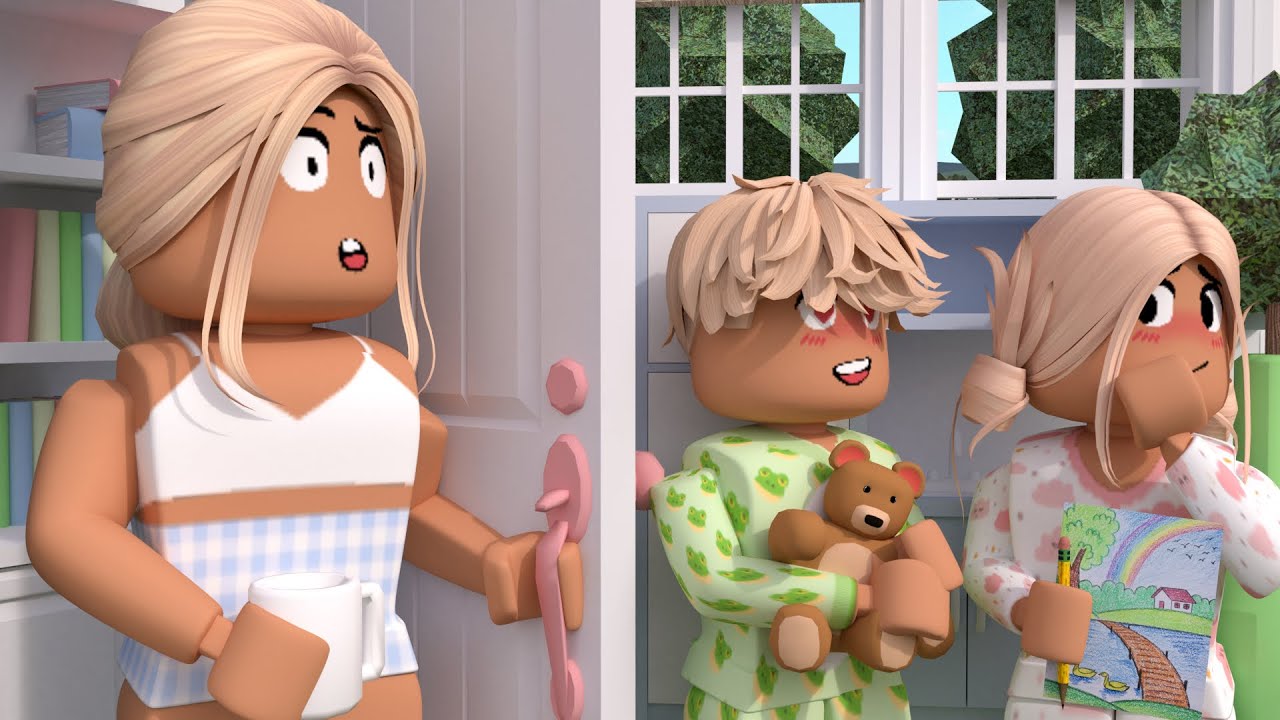 My Toddlers FIRST SLEEPOVER!! *WITH A GIRL?!* *HE HAS A CRUSH ON HER?!* Roblox Bloxburg Roleplay
