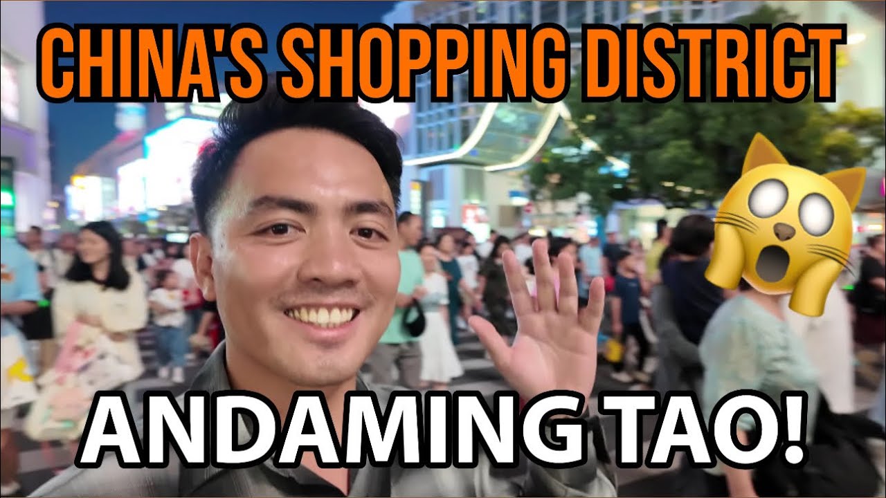 CHINA’s SHOPPING DISTRICT : Shanghai Nanjing Road