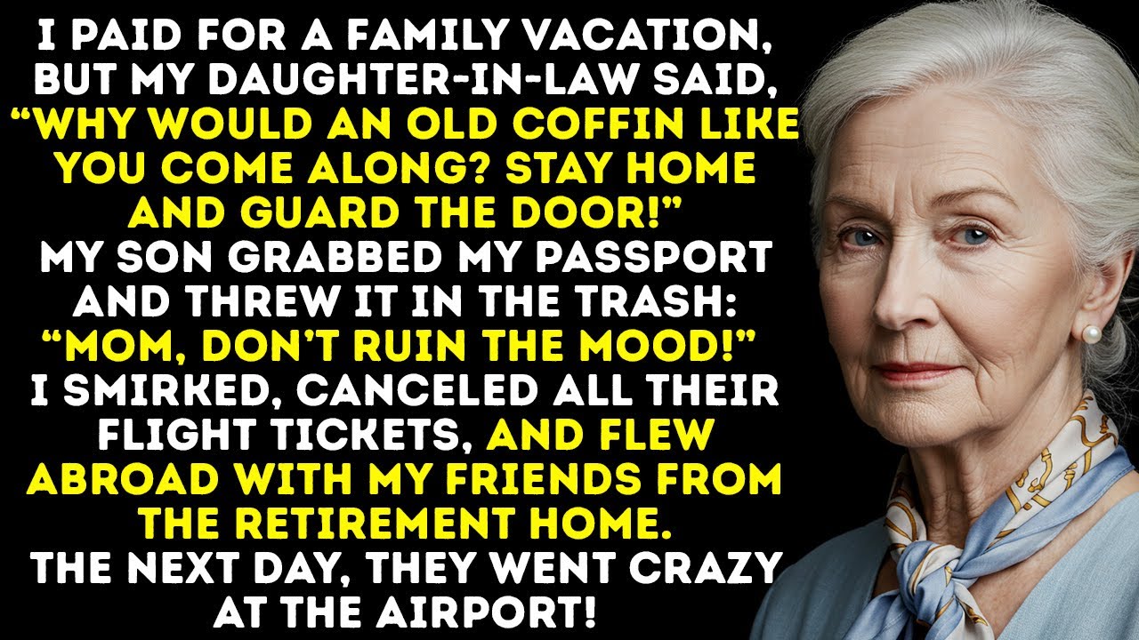My Daughter-In-Law Mocked, “You’re Old—Stay Home And Watch The Door, Not The World.”