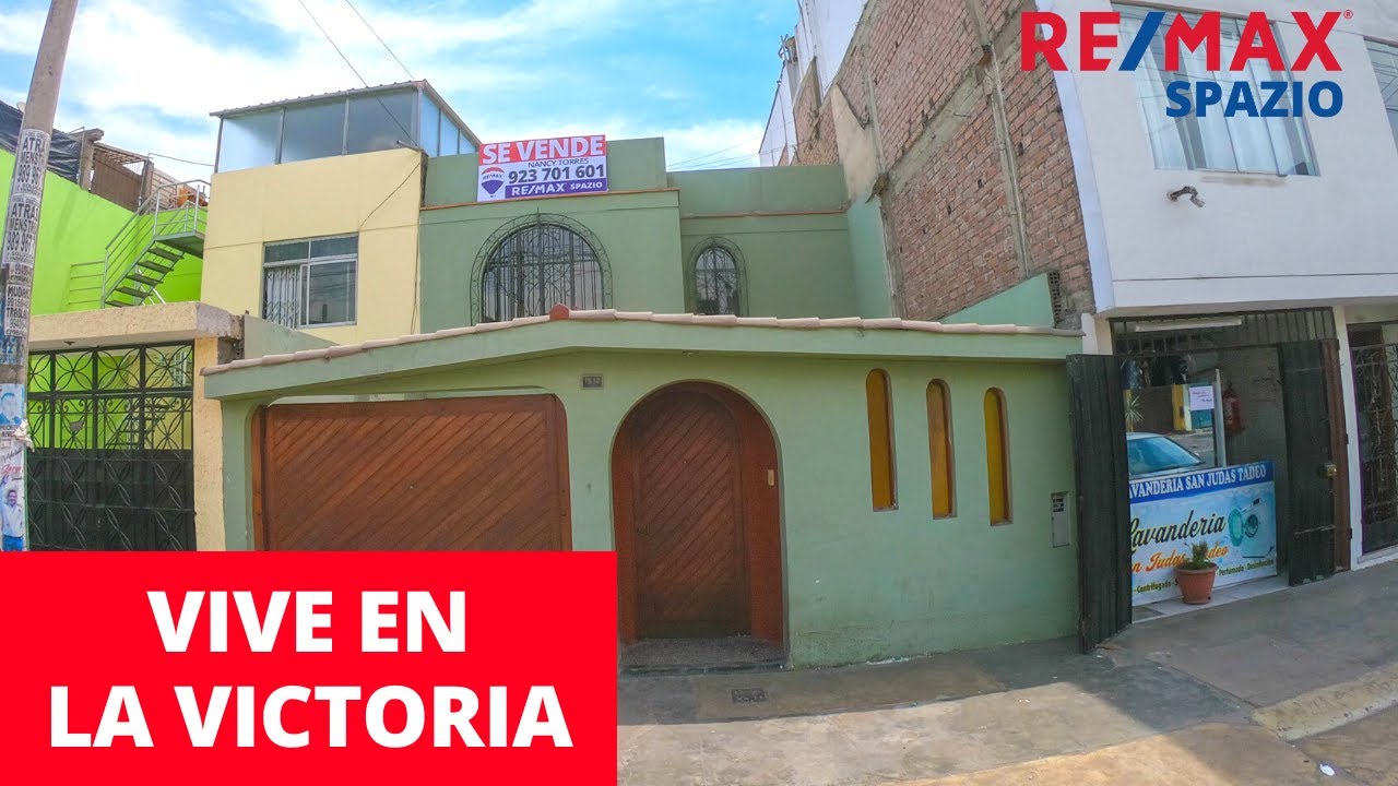 CASA 𝗘𝗡 𝗩𝗘𝗡𝗧𝗔 LA VICTORIA - RE/MAX SPAZIO PERÚ
