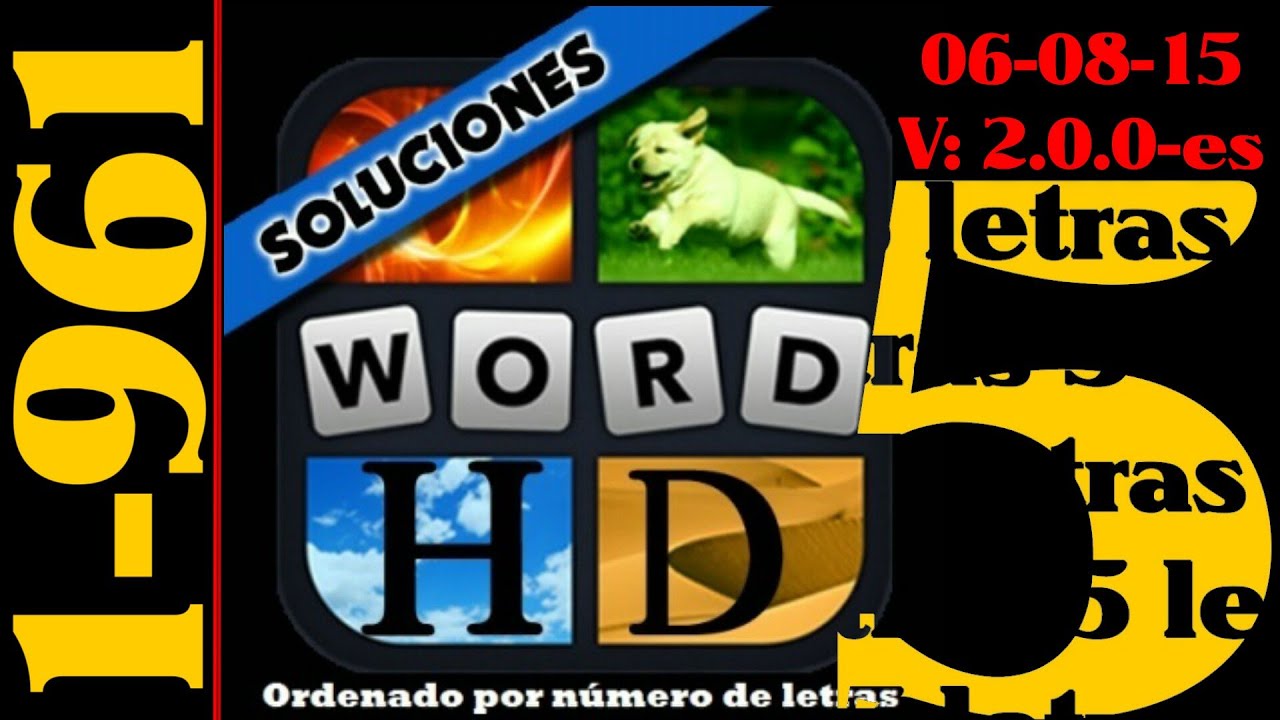 4 Fotos 1 Palabra | Todas las soluciones de 5 letras (1-961)