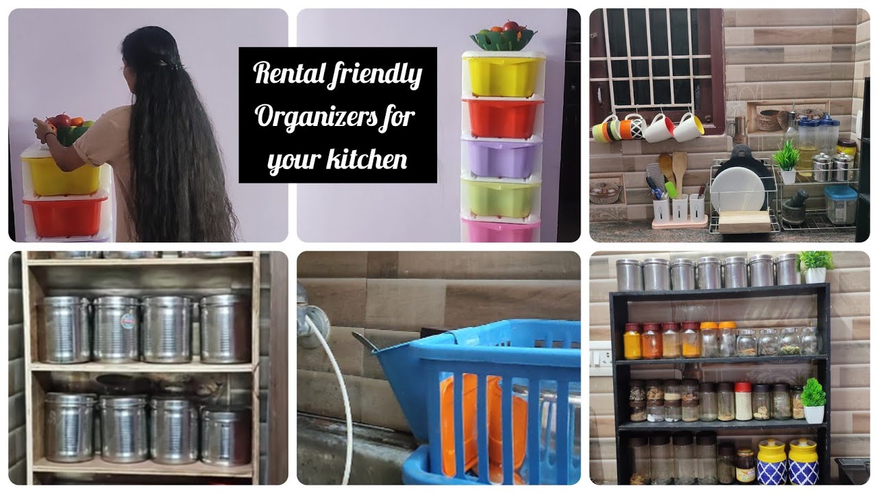 Vlog|Rental friendly organization|budget friendly products for your rental 🏠house