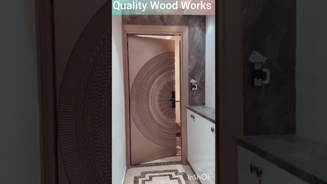 CNC Wooden Door || Main Door Design || CNC door design  