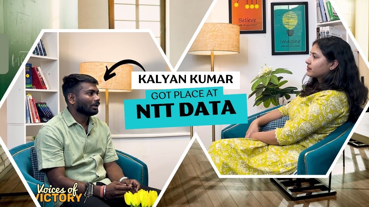 Voices Of Victory: Kalyan Kumar From Bidar Placed at NTTDATA! #successstory #networking #success s