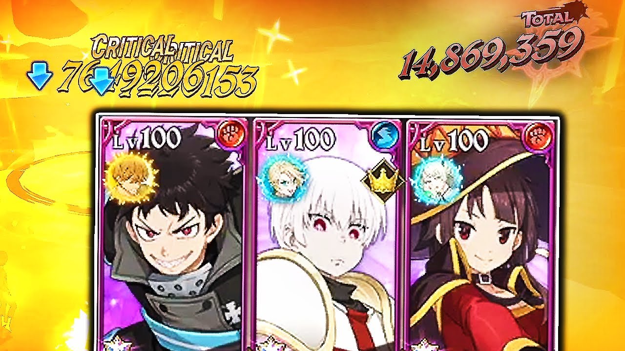 MEGUMIN IS SURPRISINGLY GOOD ON THE FIRE FORCE TEAM! 7DS GRAND CROSS