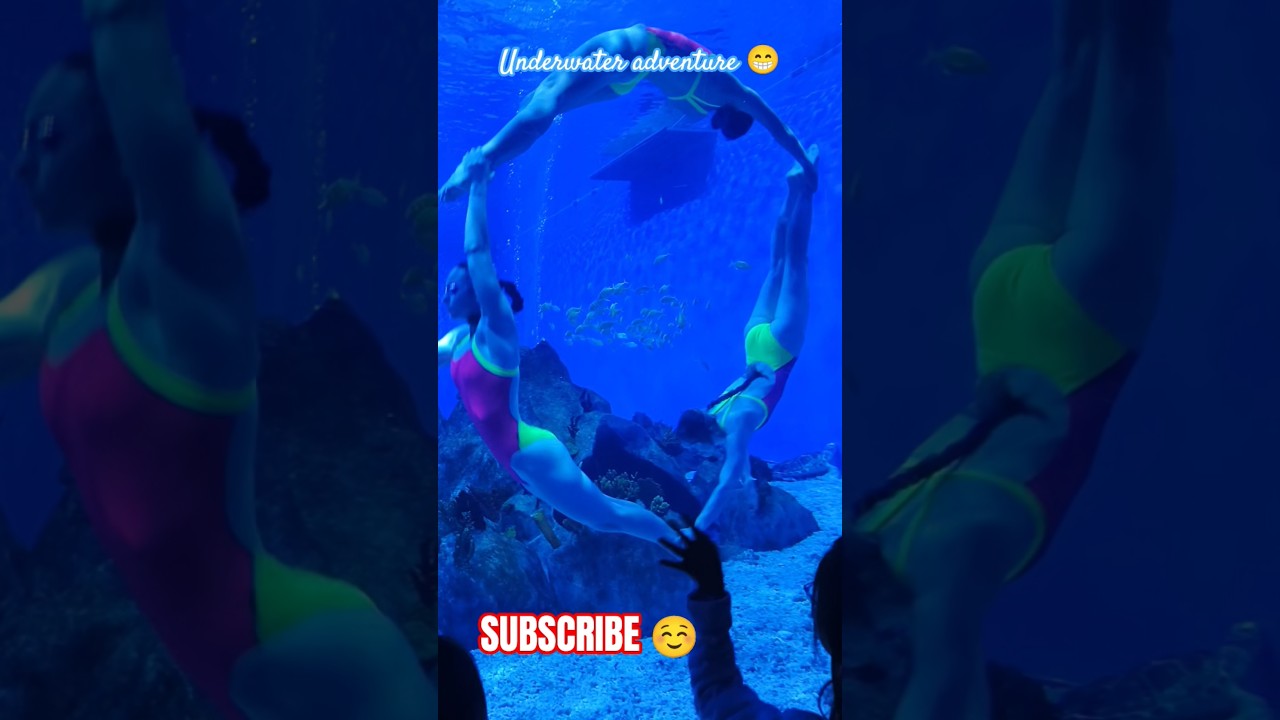 underwater adventure time in china 🎉 