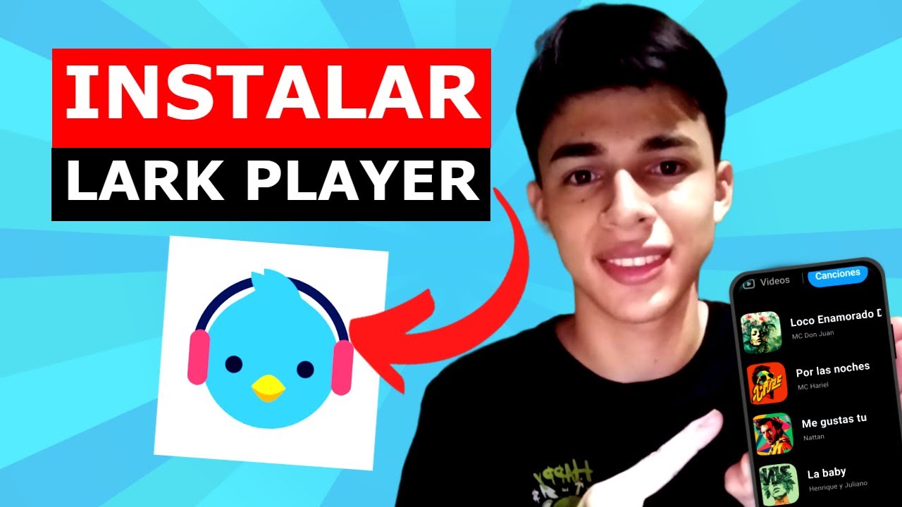 Como DESCARGAR LARK PLAYER en MI DISPOSITIVO ANDROID ✅ Reproductor de M&uacute;sica Gratuito y Completo