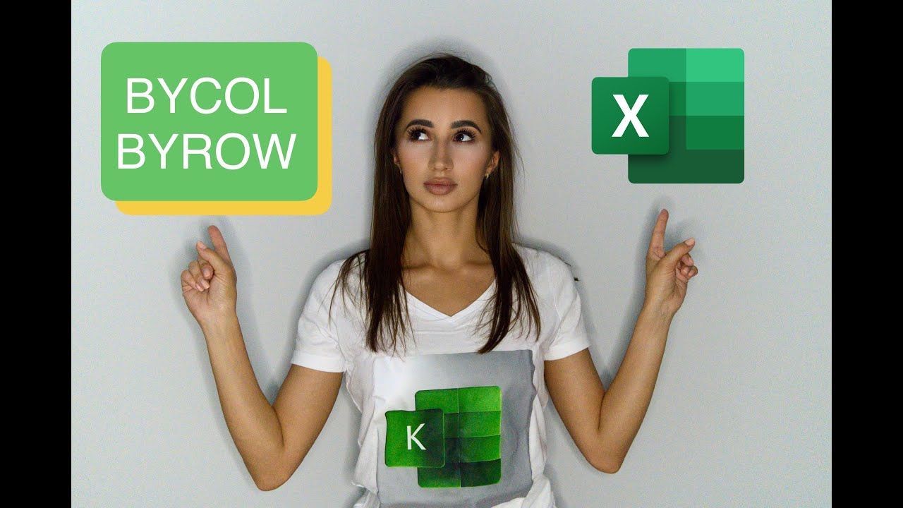 BYCOL and ROWS &ndash; auxiliary functions LAMBDA &ndash; Excel