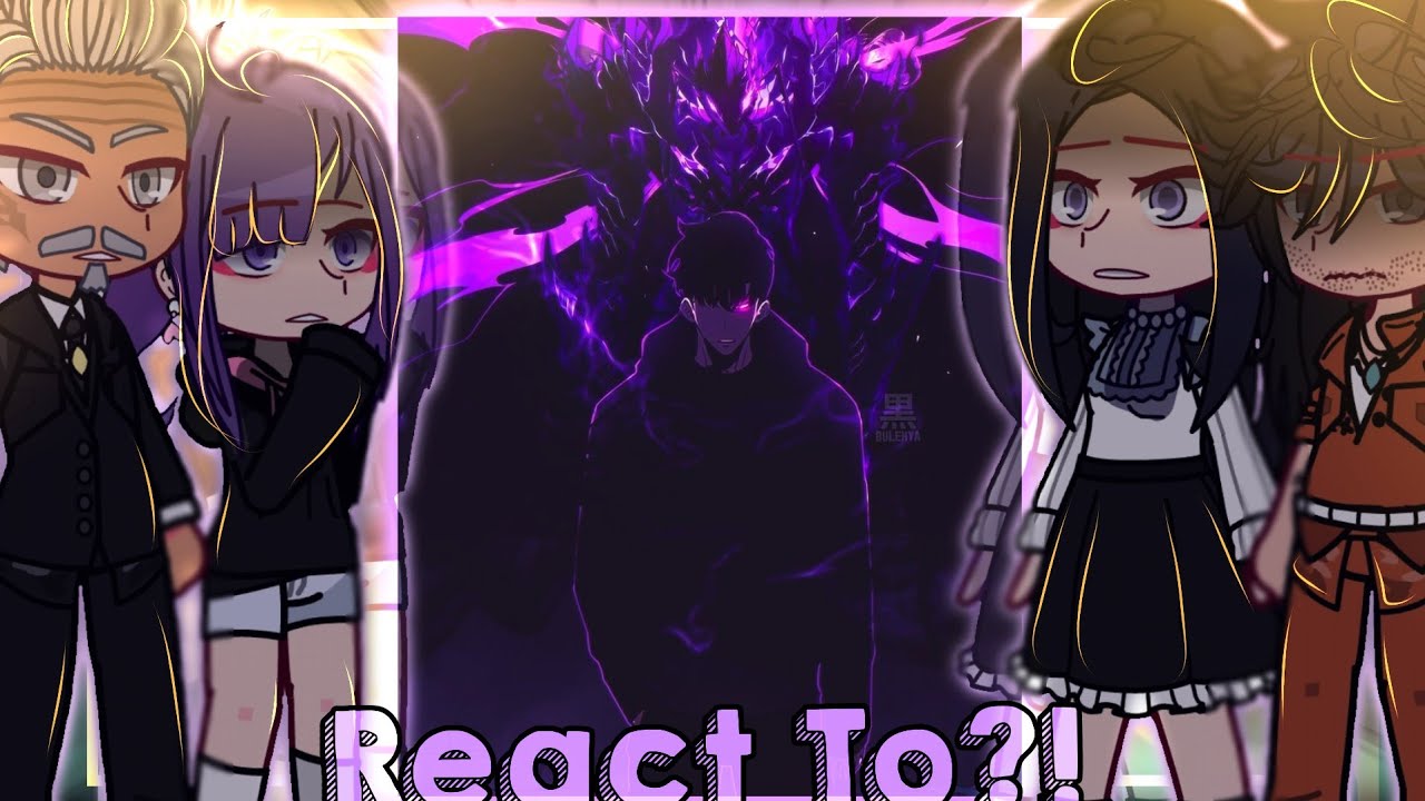 👾||Solo Leveling S-Rank Hunters & Sung Family React To SUNG JINWOO+FUTURE!||《GCRV》||Solo Leveling||👾