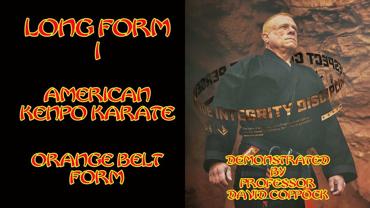 Long Form 1   American Kenpo Karate