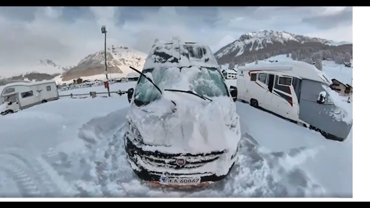 Chińskie Webasto awaria, Livigno - 19 st. C.  Naprawa.