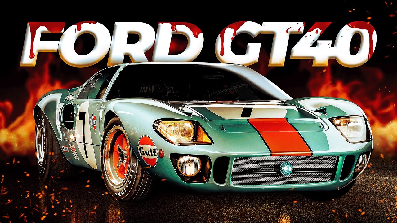 O Carro que MASSACROU a FERRARI - Ford GT40