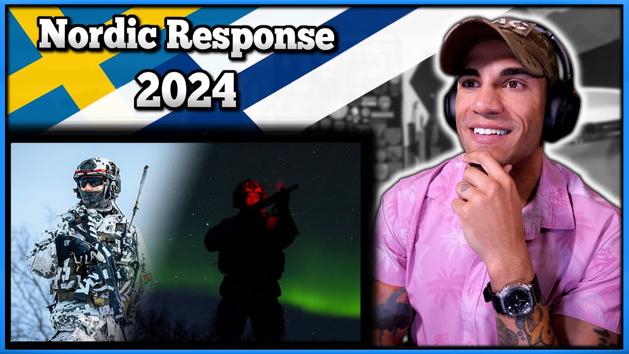 Морской пехотинец реагирует на Nordic Response 24