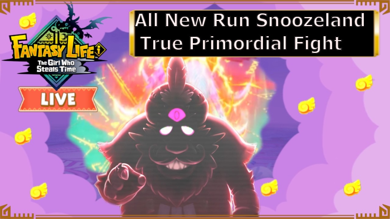 Fantasy Life I : True White Primordial Recipe completion !!
