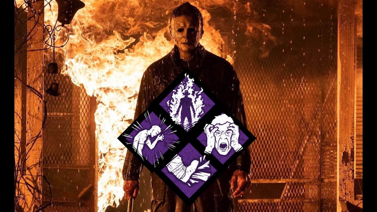 【DBD】映画再現パークでローリーを追い回すマイケル【Dead by Daylight】【