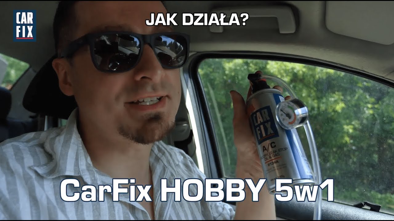 🚗 Jak samemu nabić klimatyzację? Strzelecki testuje CarFix Hobby 5w1! ❄️🔧