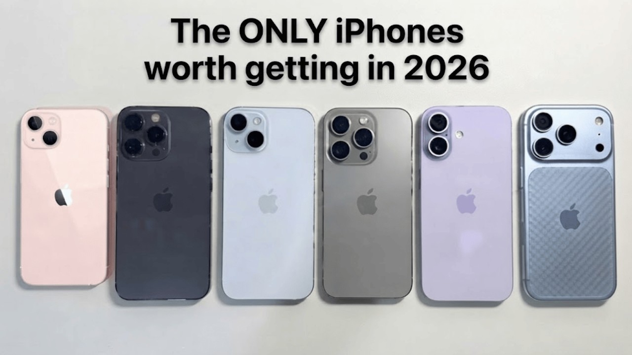 The Only iPhones Actually Worth Buying in 2026