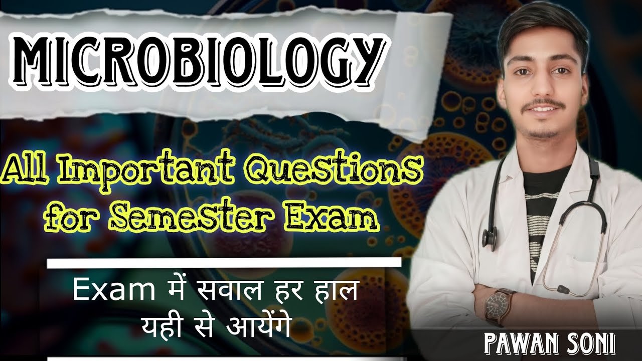 APPLIED MICROBIOLOGY ALL IMPORTANT QUESTIONS For Bsc Nursing Semester Exam सवाल यही से आयेंगे 💯