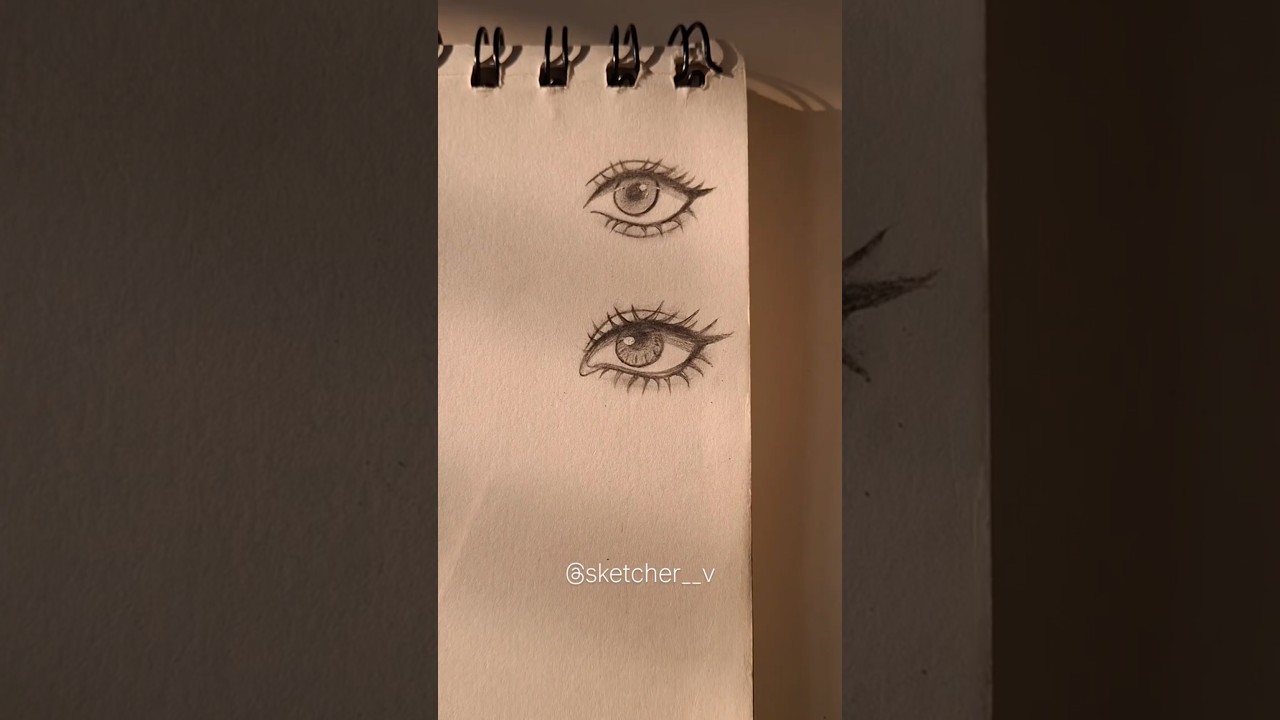 Easy Eye Drawing 