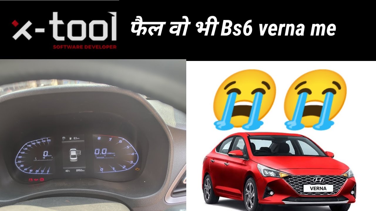 Verna 2021/model Sx/ meter reading Forword/ xtool not work