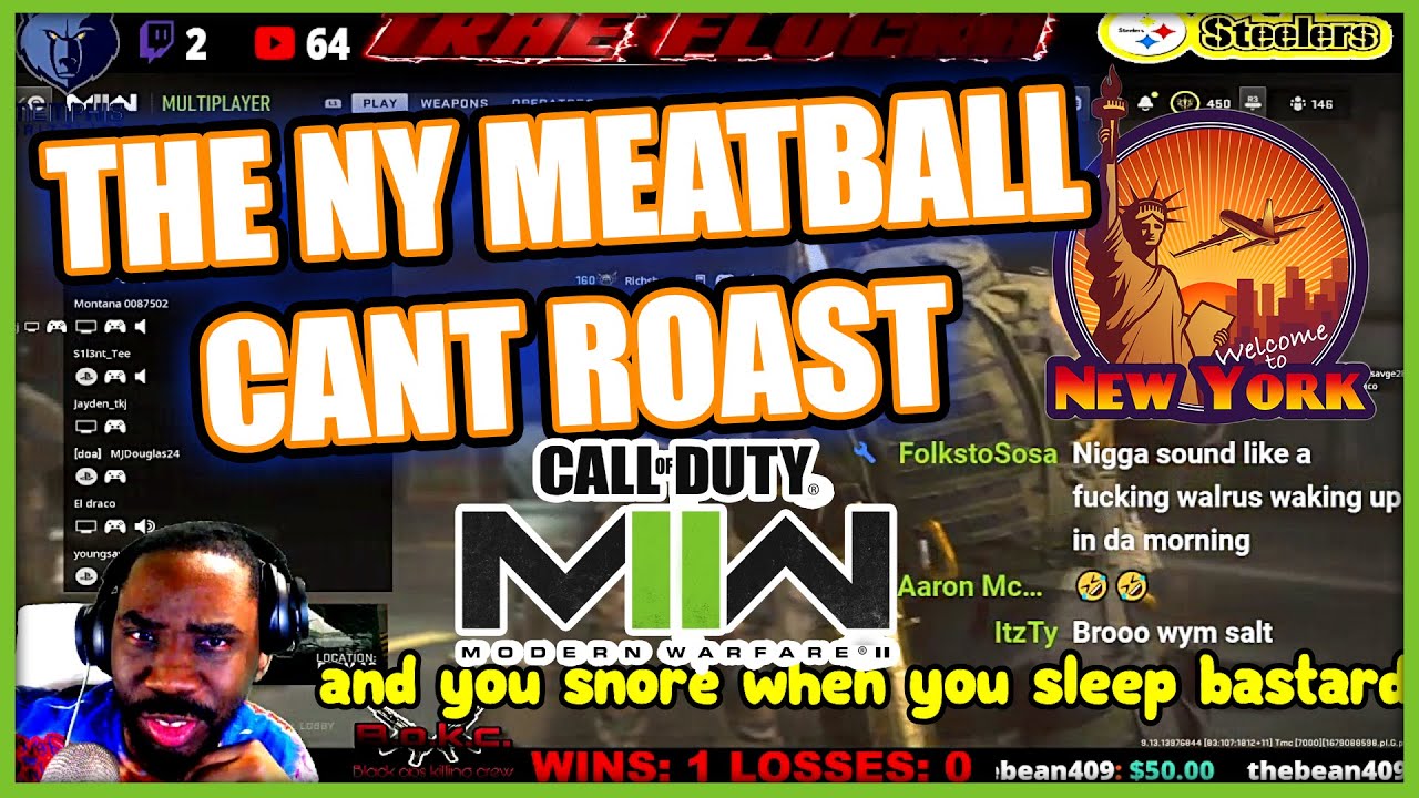 HILARIOUS ARGUMENTS! COD MODERN WARFARE II! FLOCKA VS THE NEW YORK MEATBALL! #BOKC #GOMFSFB