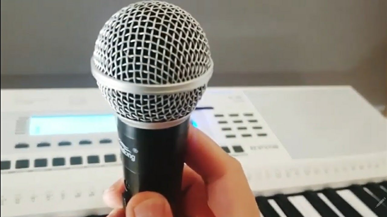 Синтезатор Kurzweil KP110 . Примеры эффектов для голоса с использованием микрофона. (UKR)