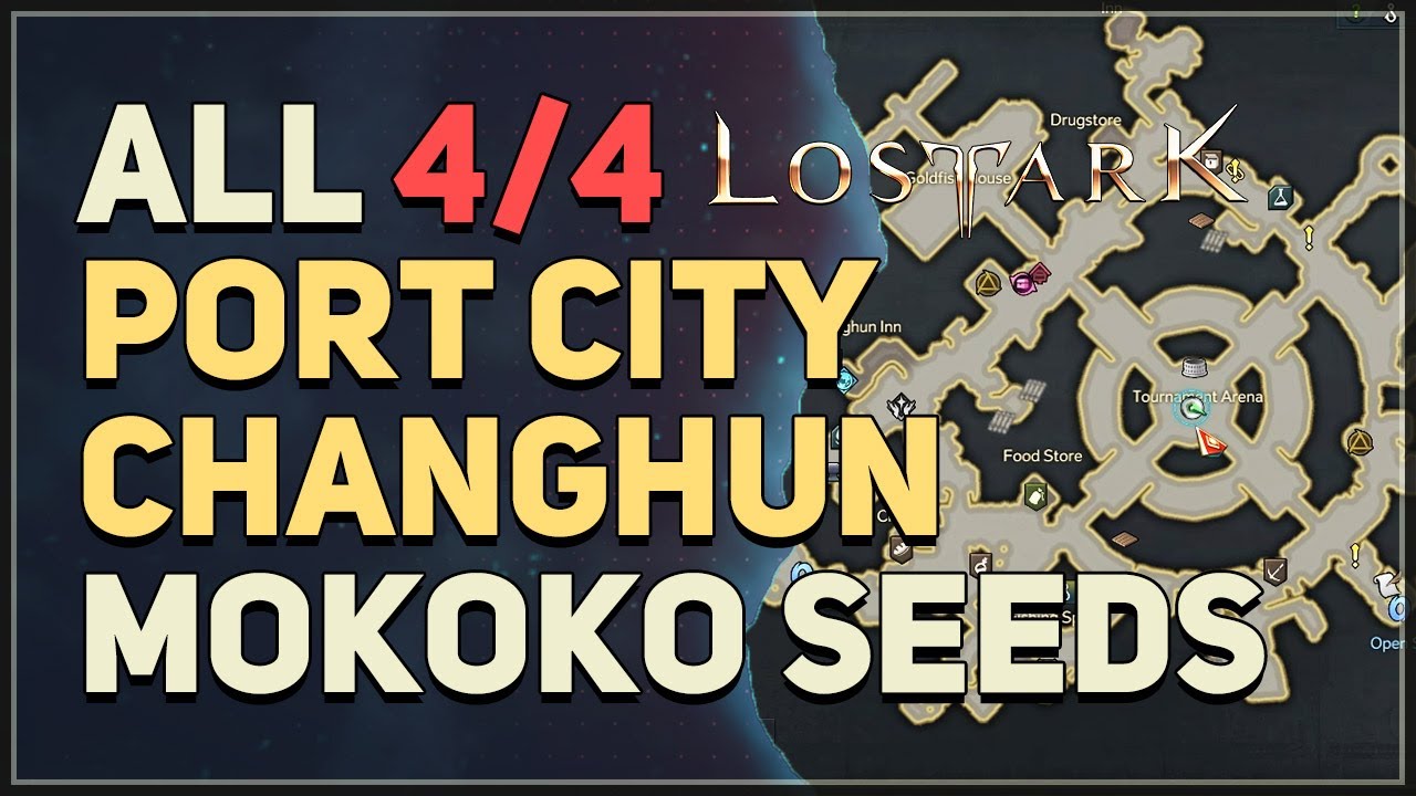 Lost Ark All Port City Changhun Mokoko Seed Locations