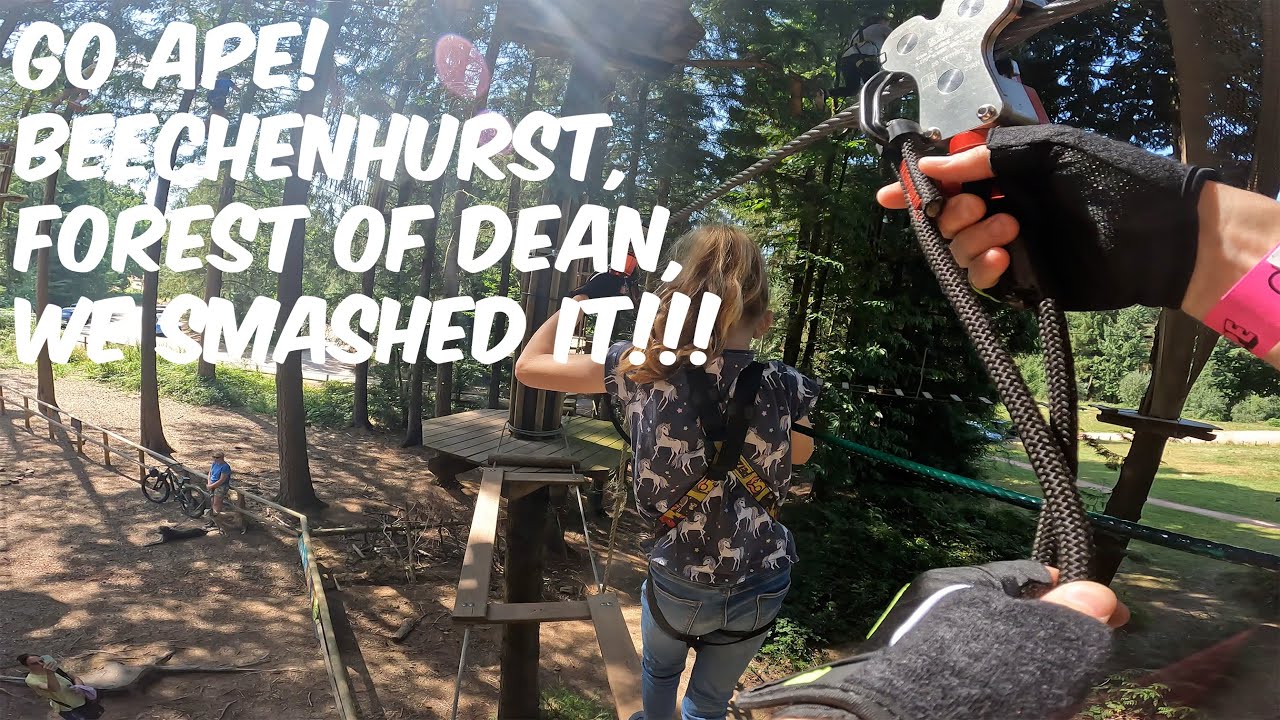 GO APE! Beechenhurst, Forest of Dean with... Mum Cam!!!