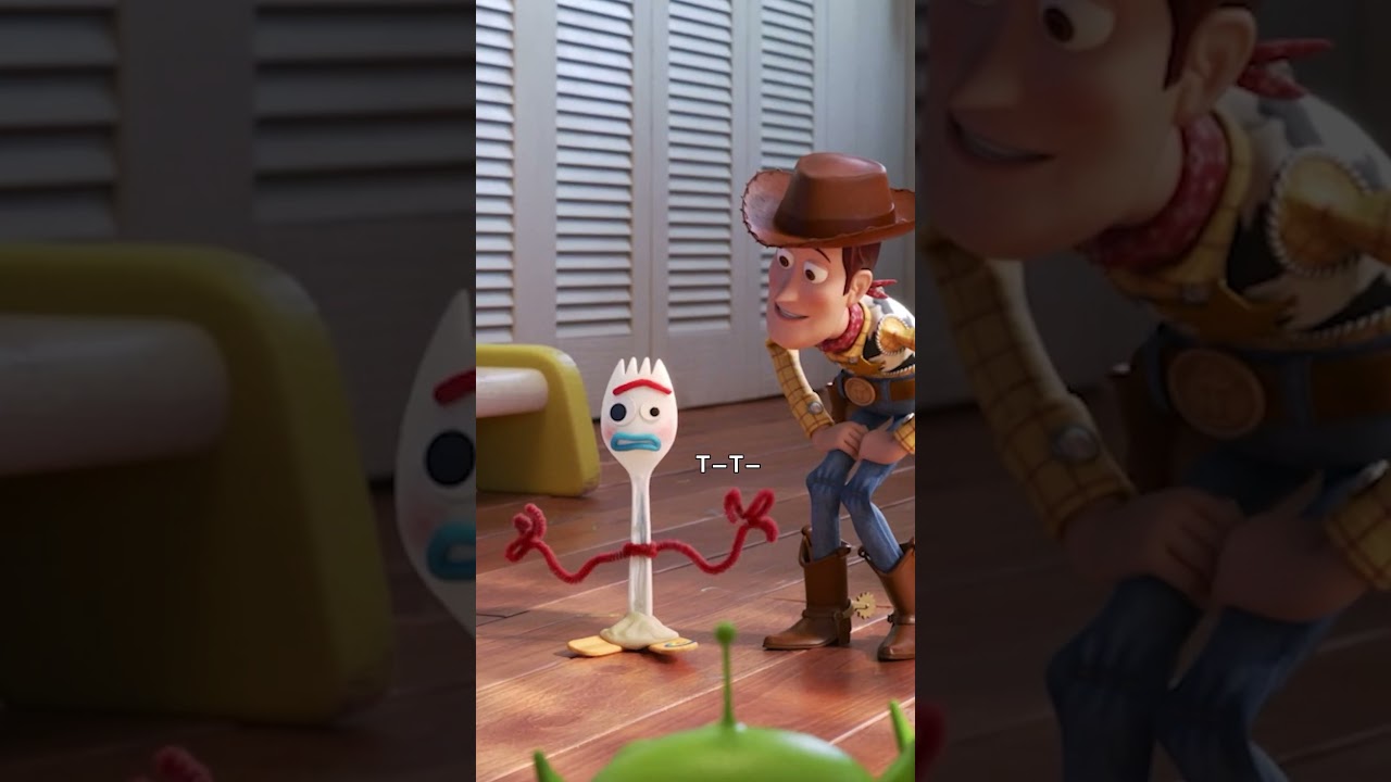 forky is all of us meeting new people #ToyStory4 #Freeform