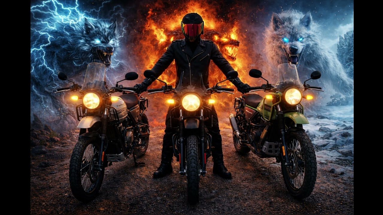 Three Beasts and a Rider