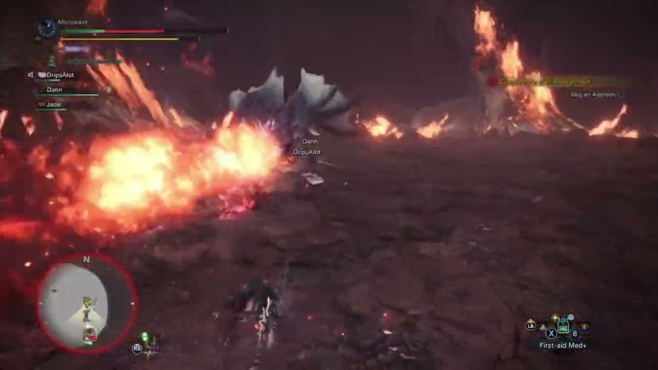 My average Alatreon experience
