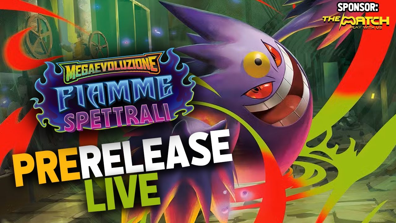 POKEMON TCG FIAMME SPETTRALI 👻🔥 STREAMING PRE RELEASE