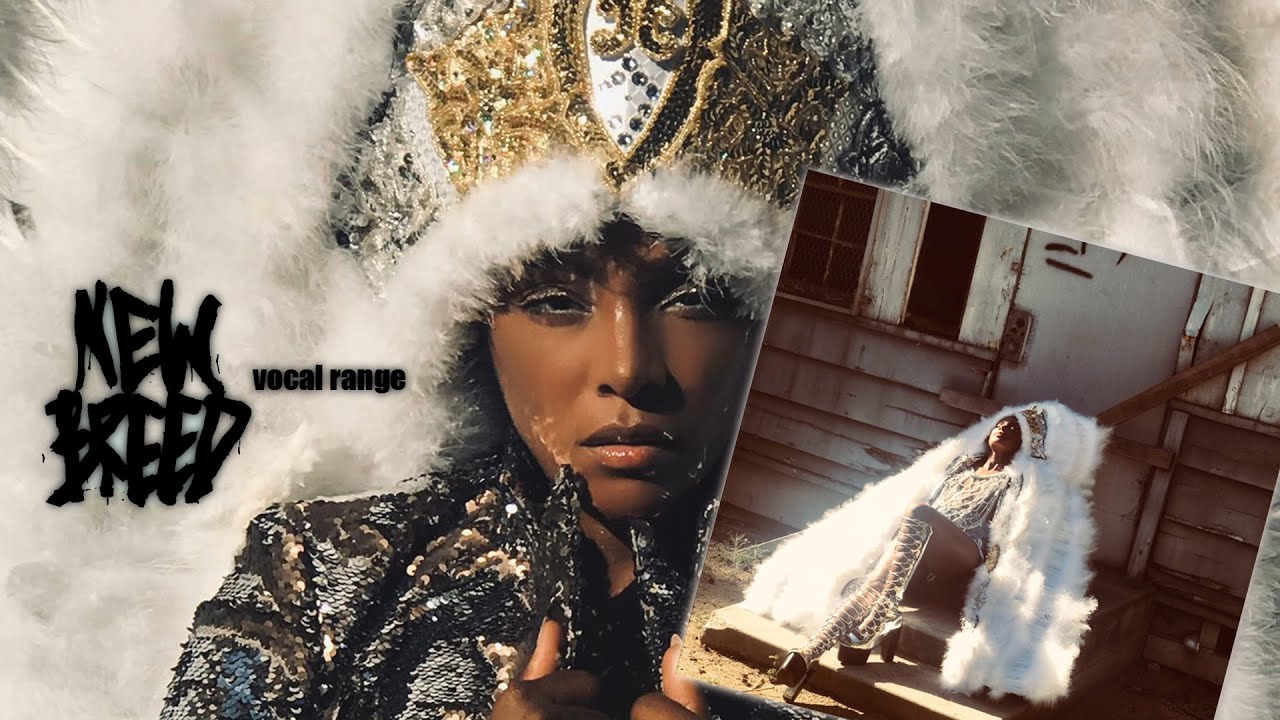 Dawn Richard - new breed (2019), vocal range (A2-D6)