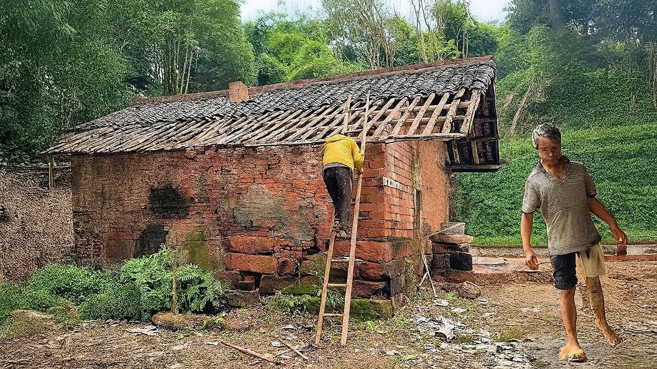 Son Transforms Mother’s Dilapidated Home Following Father’s Passing