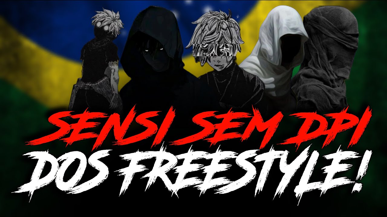 SENS dos FREESTYLE ! QUALQUER CELULAR SEM DPI A MELHOR SENSI PARA SUBIR CAPA NO FREE FIRE'