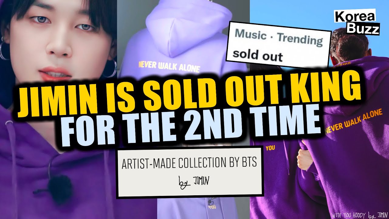 BTS JIMIN Merch SOLD OUT AGAIN Minutes After RESTOCK! Artist Made Collection by BTS by Jimin