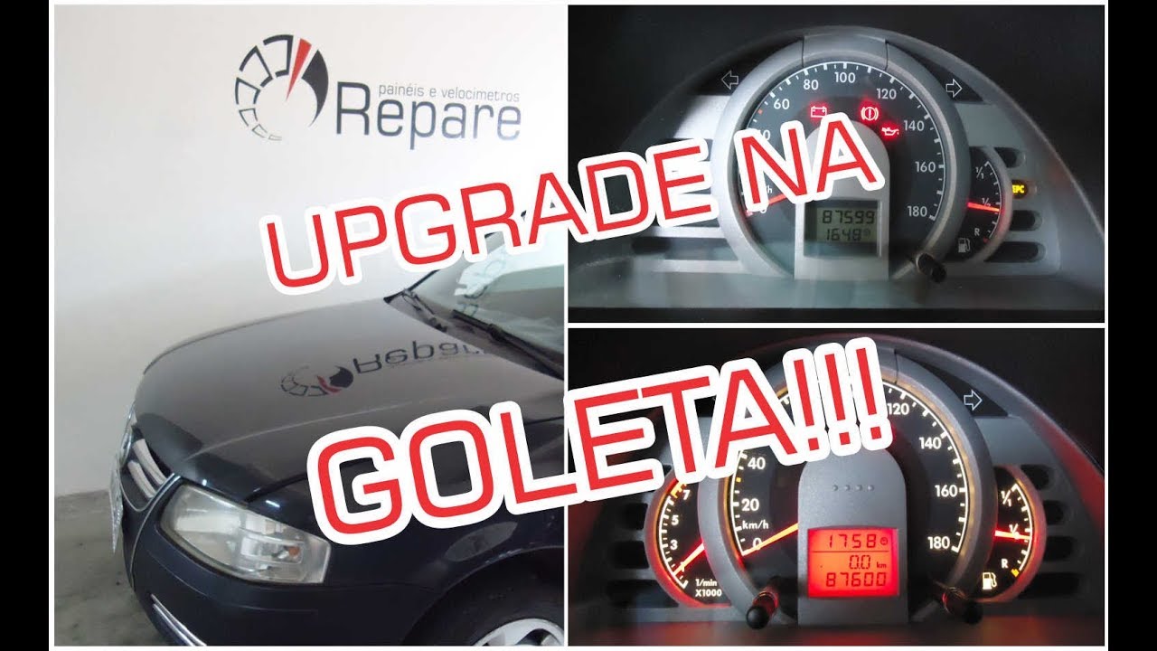 Volkswagen Gol G4 Trend 2006. Upgrade no painel de instrumentos!