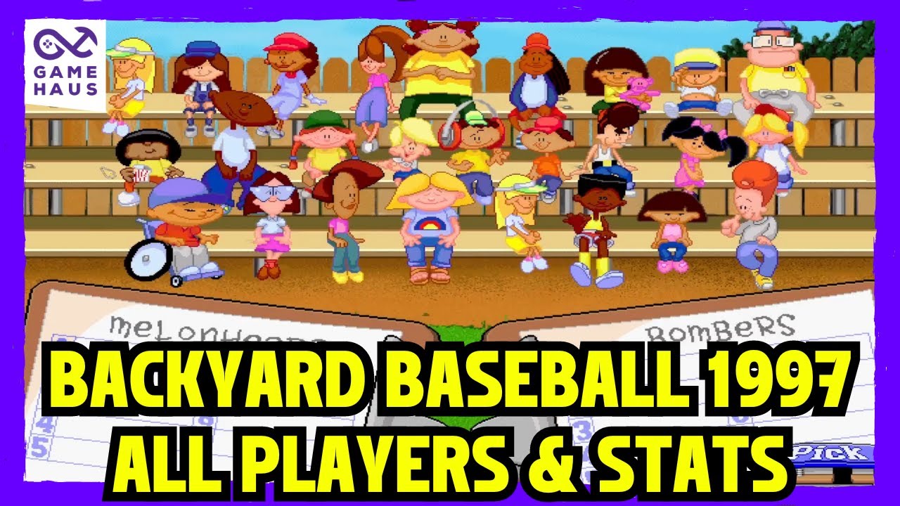 Backyard Baseball 1997: All Players and Stats | Steam Edition