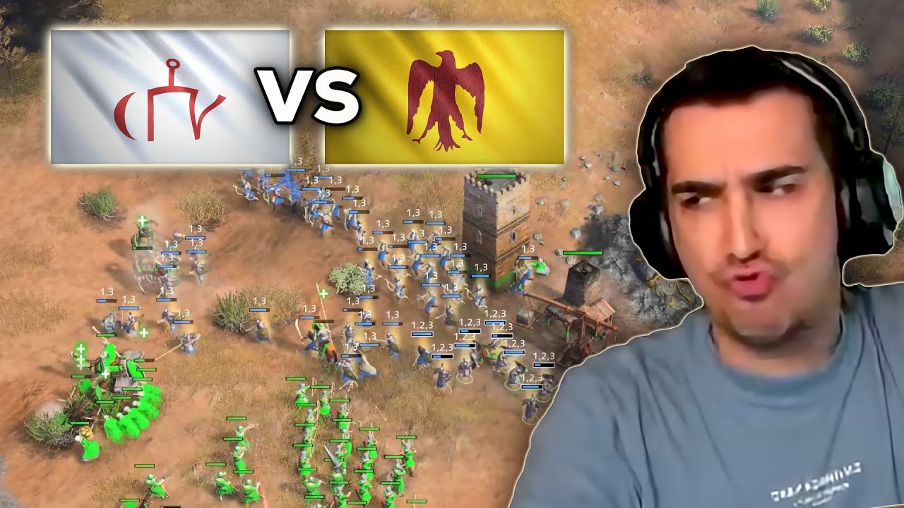 Beasty With Golden Horde vs Ayuubids in AOE4