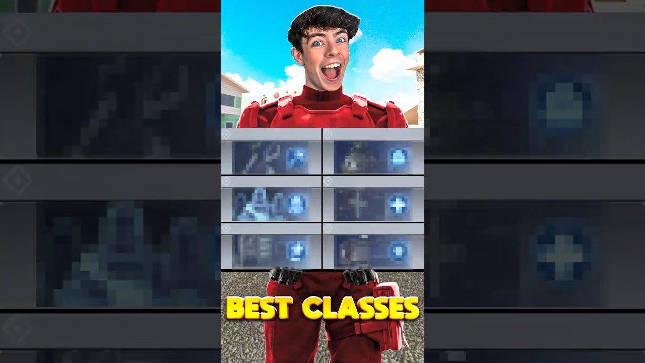 TOP 5 BATTLE ROYALE CLASSES in COD Mobile