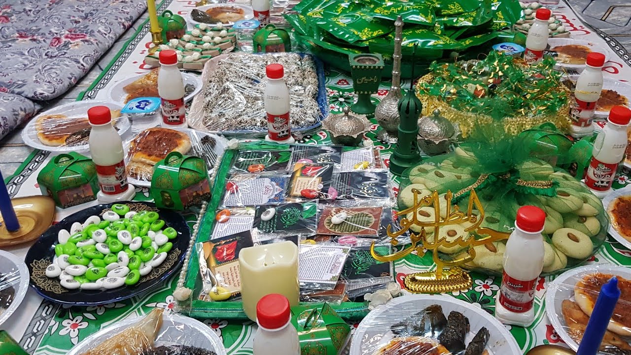 سفرة أم البنين عليها السلام 💕اول مرة اسويها بشقتي