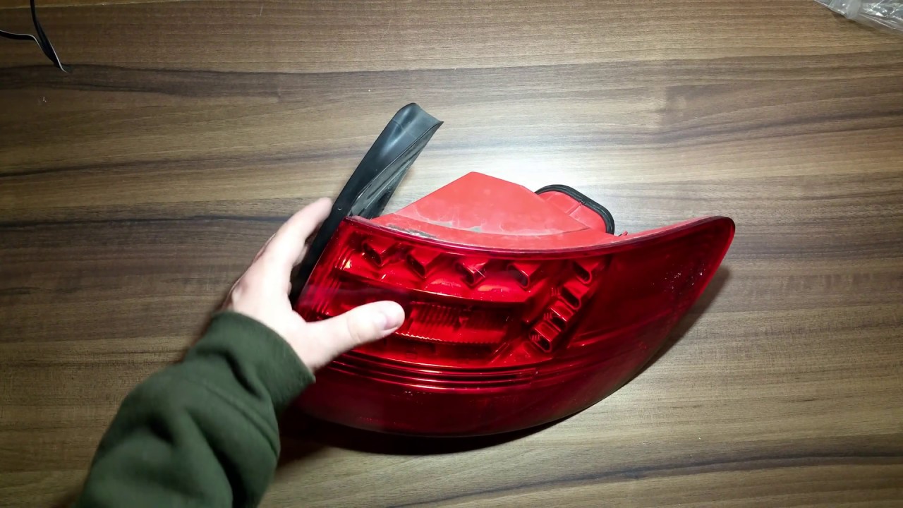 Audi A6 C6 LED naprawa,Rückleuchte Rear lamp brake light LED light repair How to replace