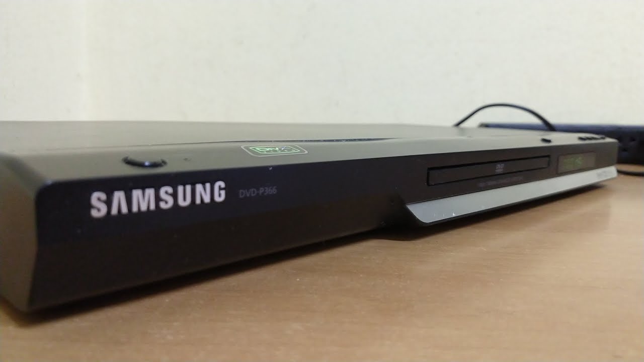 Funcionamento DVD CD Player Samsung P366