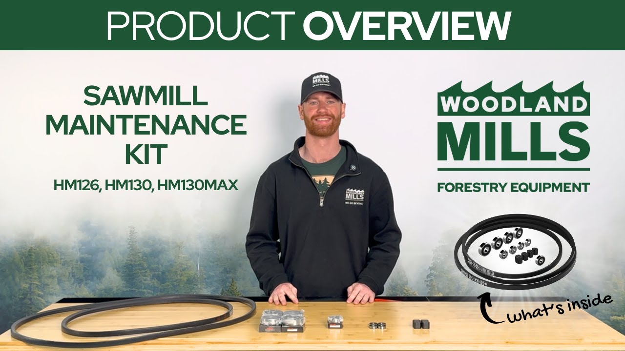 Woodland Mills HM126, HM130 & HM130MAX Sawmill Maintenance Kit